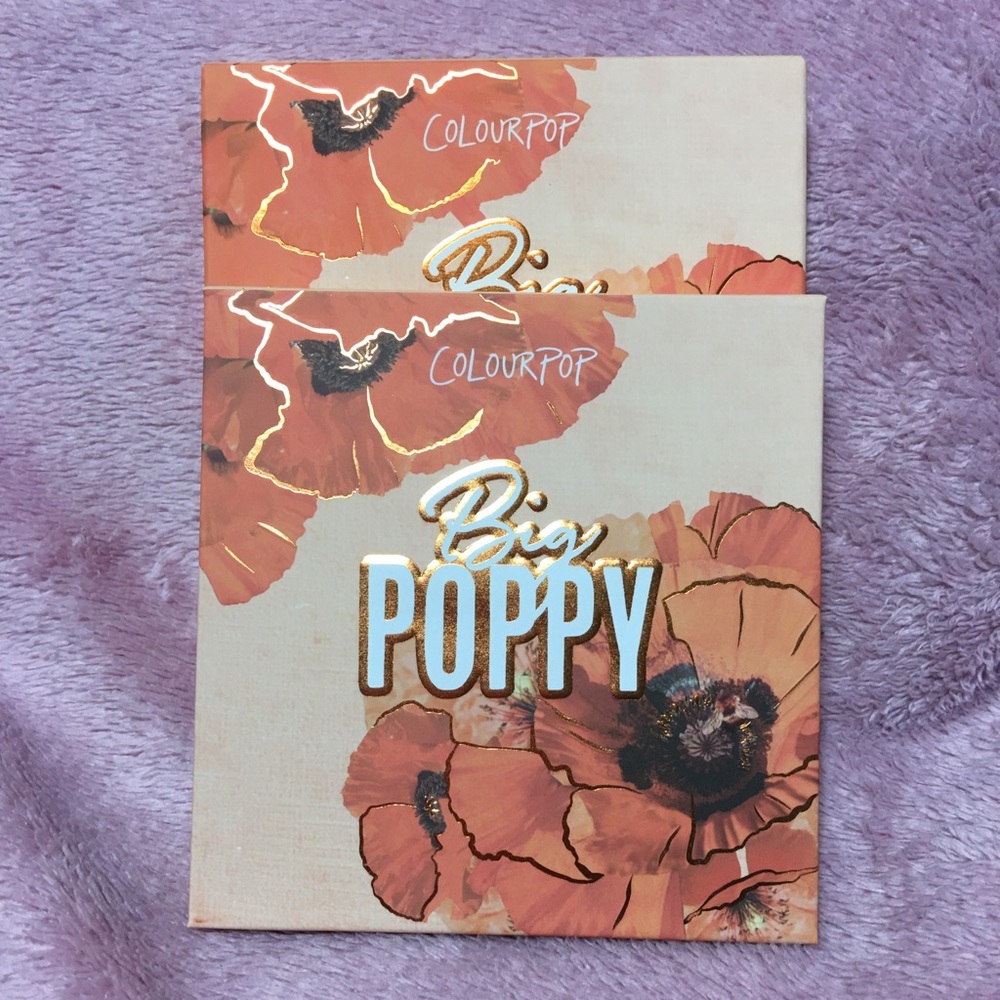 Colourpop’s Big Poppy eyeshadow palette